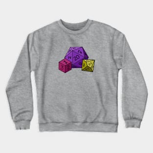 DND dice Crewneck Sweatshirt